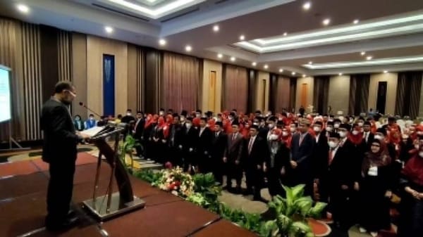 Inaugurated as Head of Association of Private Universities (APTISI) Gorontalo, Azis Rachman Prepares Strategic Work Program