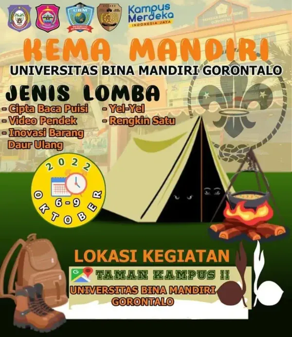 October 5, UBM Holds Students Scout Camp