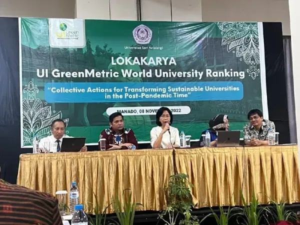 Head of UBM Cooperation Division Attends UI GreenMetric Workshop World University Rankings