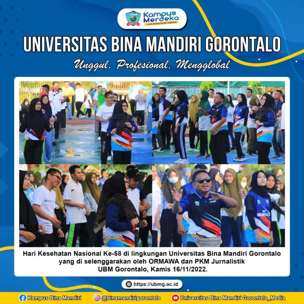 Peringatan HKN UBM Gorontalo Pecah