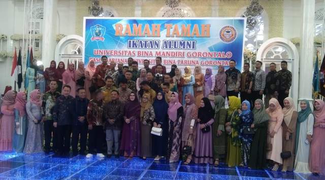 University of Bina Mandiri  (UBM) Gorontalo Inaugurated the Management of IKA