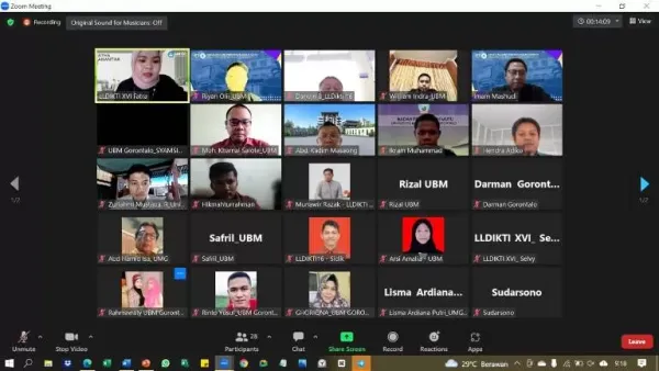 Presentation of New Study Program Proposal, Head of LLDIKTI Believes UBM Gorontalo has Quality Standard