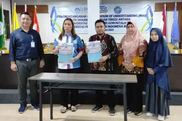 UNPI Rector Receives Visit from UBM Gorontalo Students, Cooperation to Improve the Quality of Education